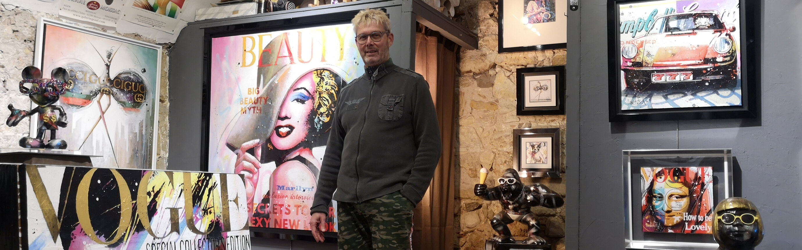 Exposición Icono del arte pop - Patrick Cornée