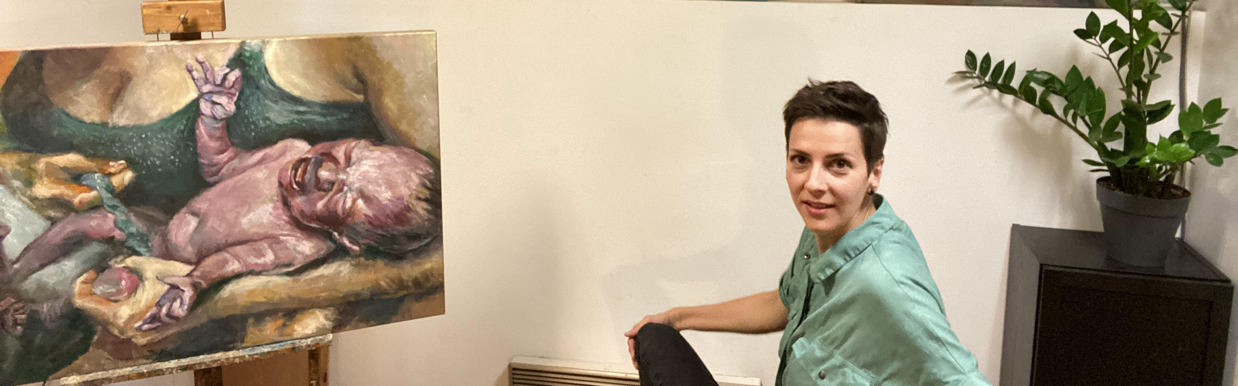 Exposición La emergencia - Hana Sebel