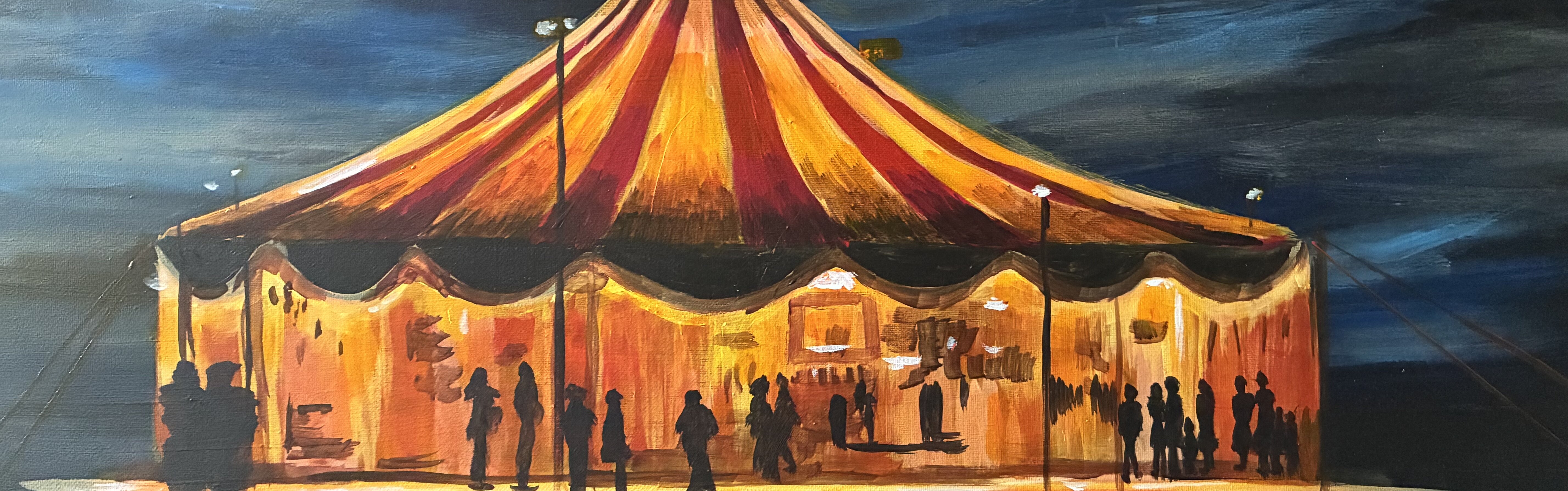 Tentoonstelling Wachtberger Kulturwochen: Chili - Land, Weite, Tiere und Menschen. De Künstlerin-vertegenwoordiger van de onderneming met zijn Malschü