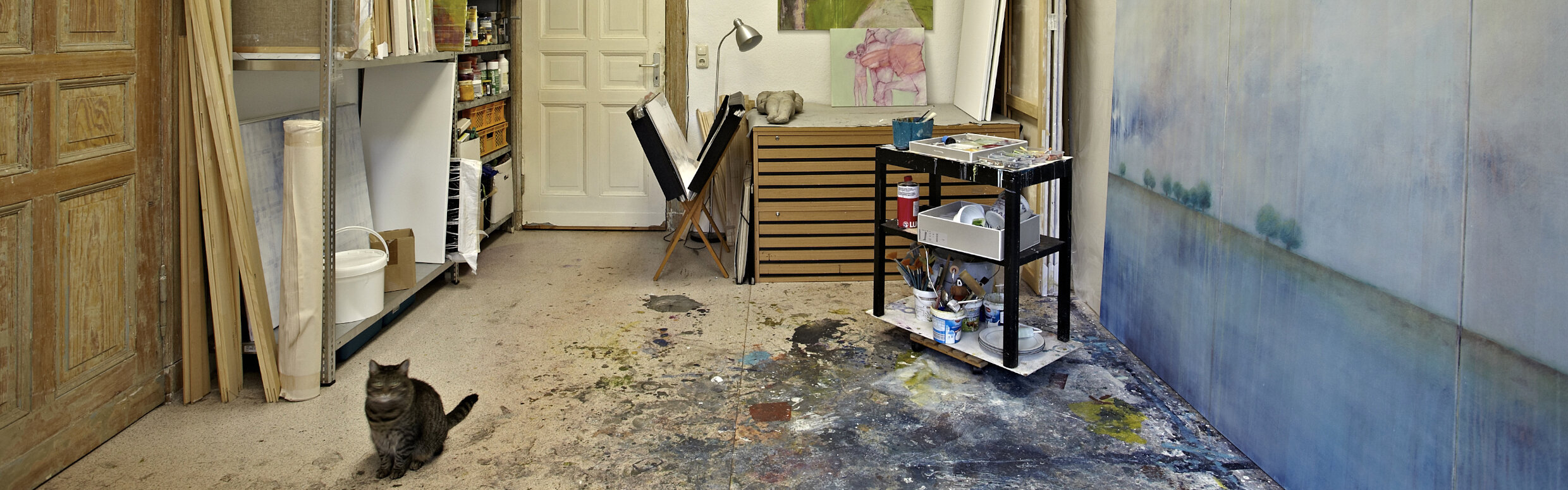 Exposición Welten - 20. Kunstsalon am Weißen See - Skadi Engeln