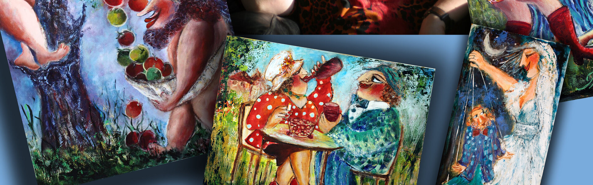 Malka Tsentsiper Opere d'arte in vendita