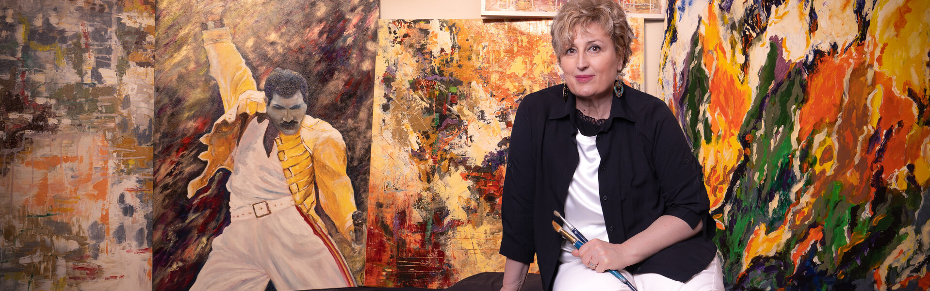 Majlinda Lopa Kunst te koop