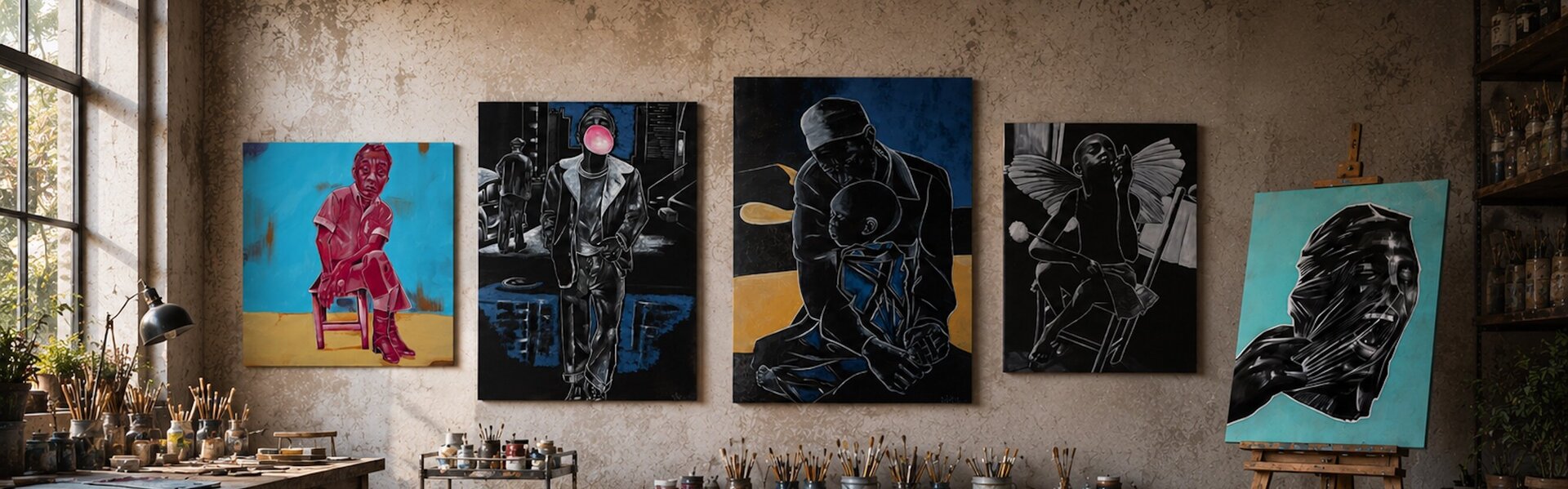 Lauriane Itoua (Lylo) Art for Sale