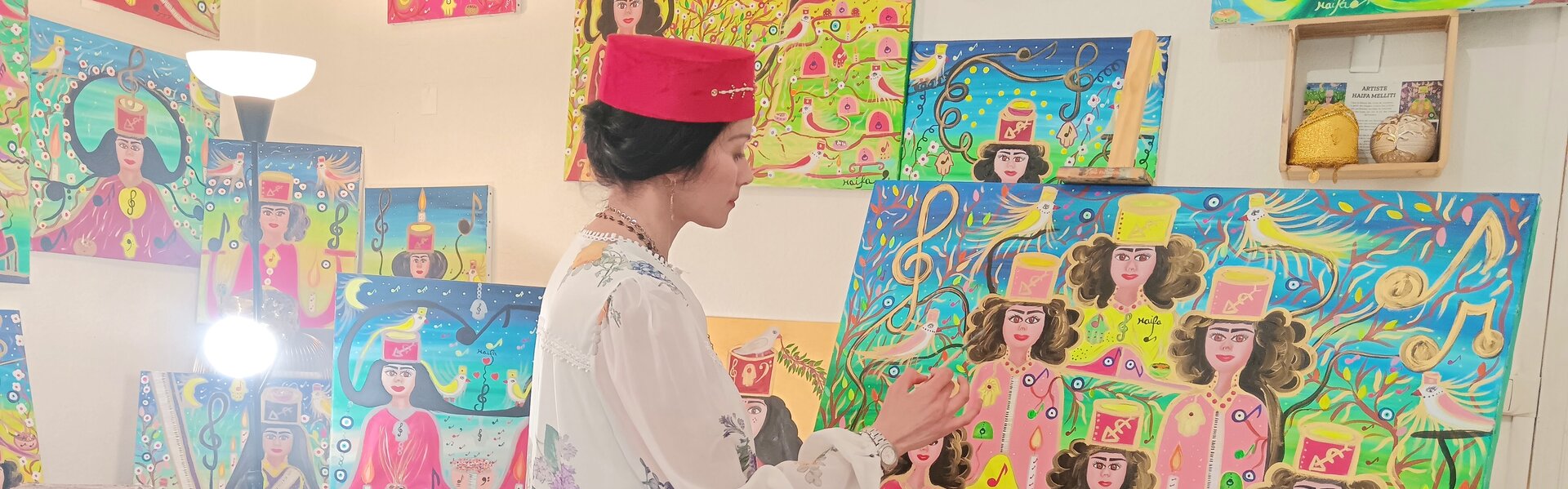HAIFA MELLITI Art for Sale