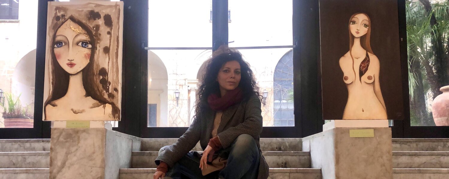 Sara Sgrò Kunst te koop