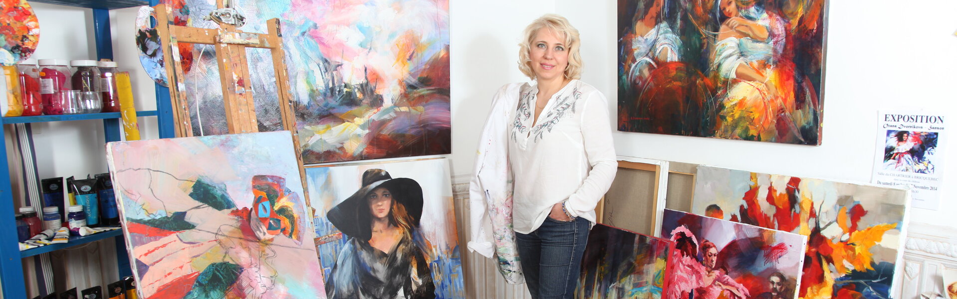 Oxana Sanson Kunst te koop