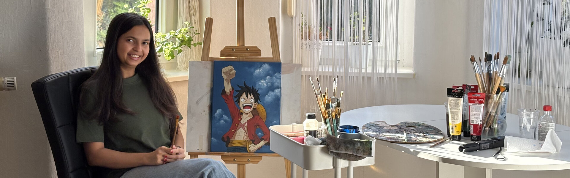 Vedika Bharatesh Ghulannavar Kunst te koop