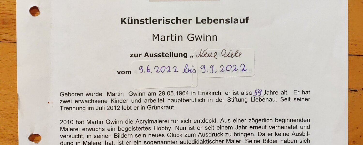 Martin Gwinn Kunst te koop