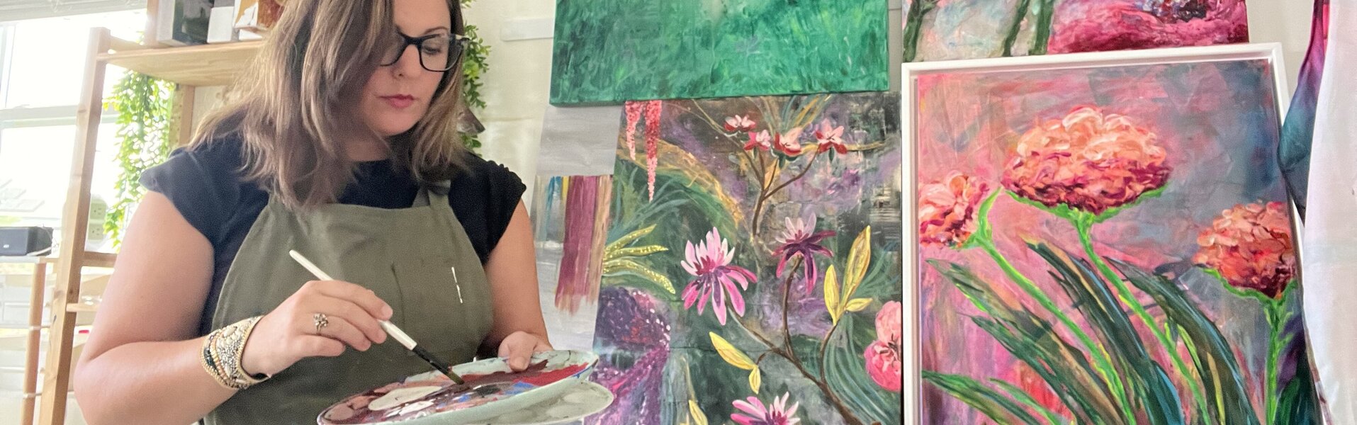 Jillian Brunette Kunst te koop