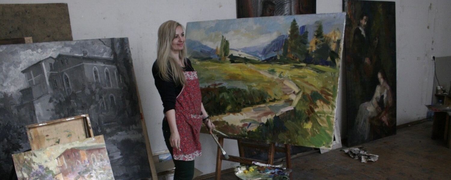 Svitlana Shatnya Kunst te koop