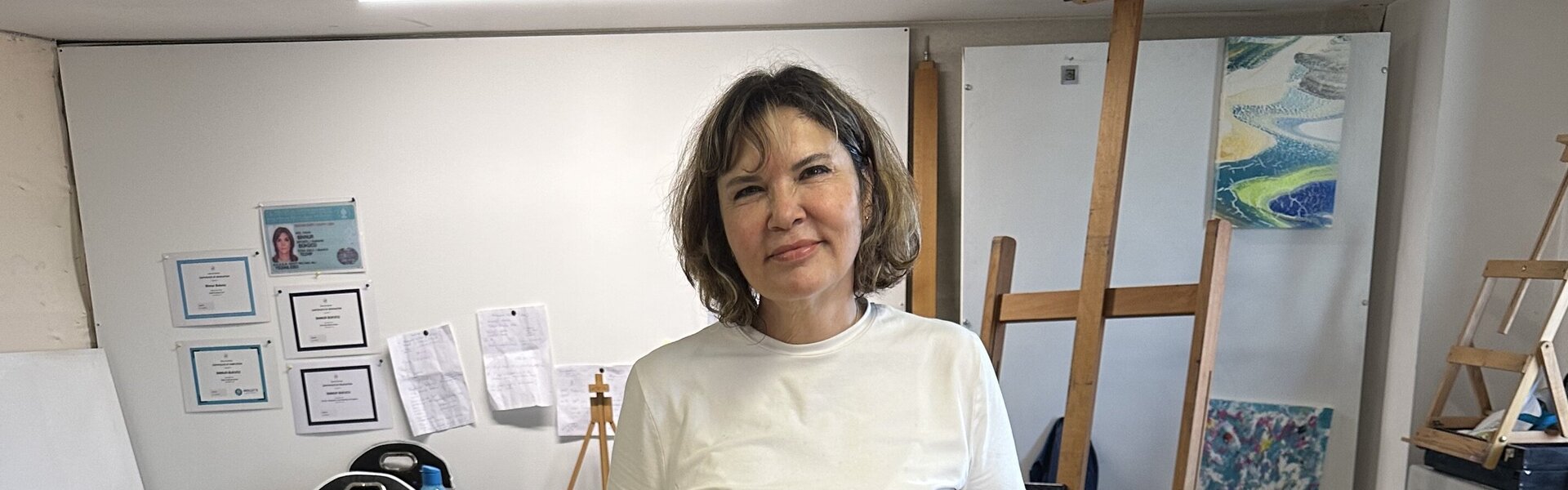 Binnur Bükücü Kunst te koop