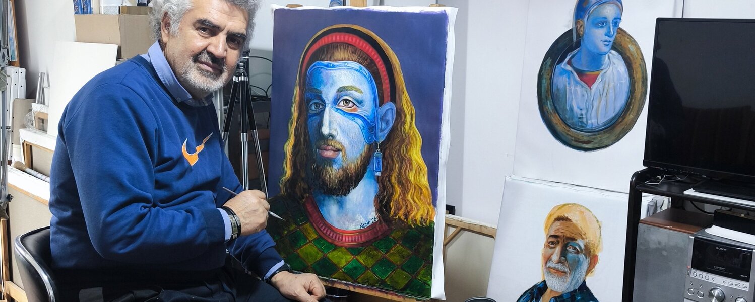 Nezir Korkmaz Kunst te koop