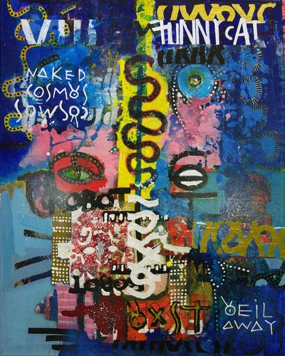 Funny Kat di Pierre Ziegler, Pittura in vendita su Singulart