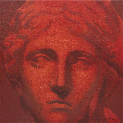 Rostro en Rojo nº II Juan Manuel Alvarez Cebrián
