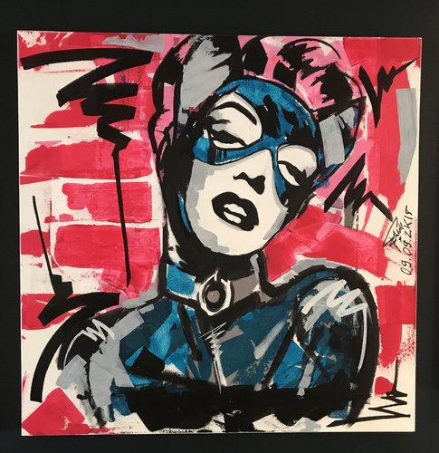 Catwoman 2018 by Erick Artik, Painting for Sale on Singulart