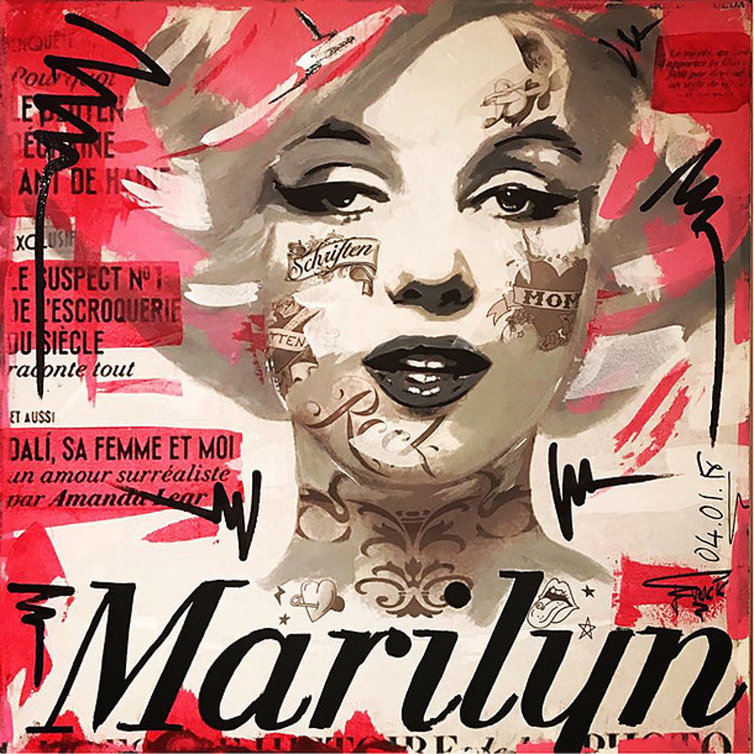 Marilyn Tatoo Erick Artik