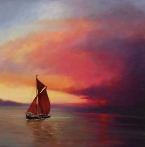 Homeward di Lee Campbell, Pittura in vendita su Singulart