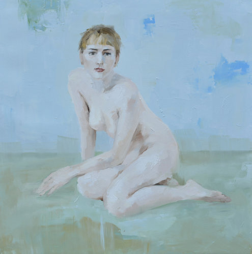 Modèle blonde Olga Novokhatska