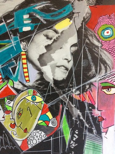 "Divine" von Jean-Louis Azencott, Druck kaufen auf Singulart