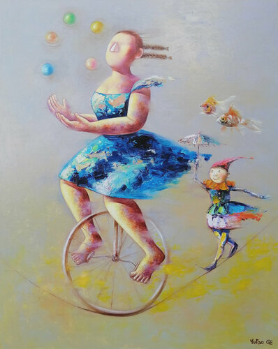 Bravo van Yutao Ge, Schilderij te koop op Singulart