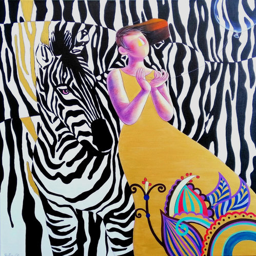 Jeu van Yutao Ge, Schilderij te koop op Singulart