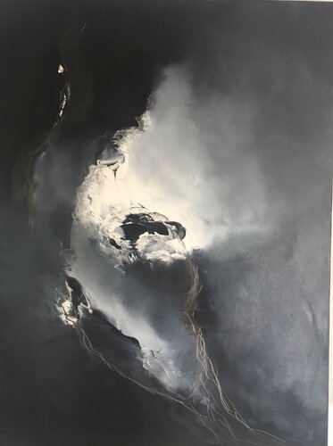 Black and white di Ludmila Budanov, Pittura in vendita su Singulart