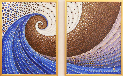 SPIRAL van Polina Ogiy, Schilderij te koop op Singulart