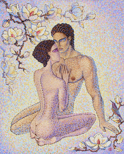 MAGNOLIA van Polina Ogiy, Schilderij te koop op Singulart