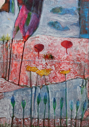 Une histoire d'étoile , je veux bien tout croire par amour pour toi ! by François Pagé, 油畫 for Sale on Singulart