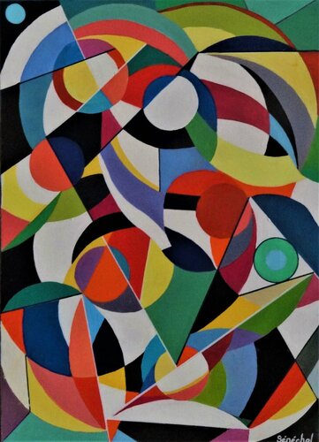 Exploring The Marriage of Reason and Squalor, II by Frank Stella