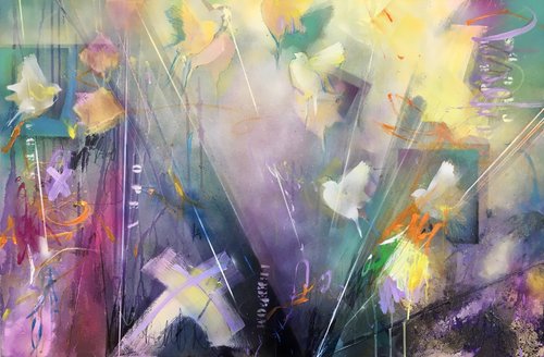 open cages XII di Bea Schubert, Pittura in vendita su Singulart