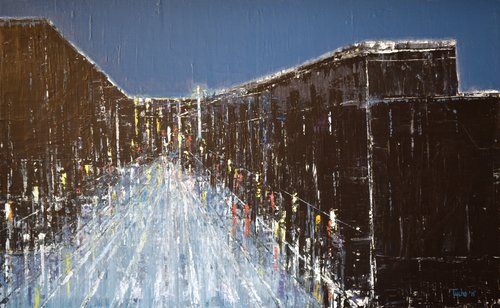 Urban Composition No. 2 di David Tycho, Pittura in vendita su Singulart