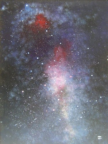 Star Lady van Min Zou, Schilderij te koop op Singulart