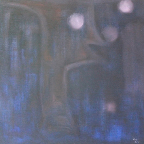 never to play the lute to a cow von Min Zou, Malerei kaufen auf Singulart