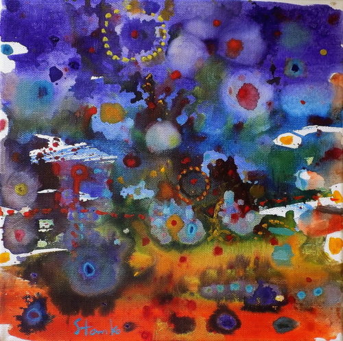 Just rainy-IV(homage to Van Gogh) von Stanislav Bojankov, Malerei kaufen auf Singulart