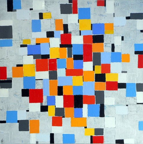 "Sixties" van Sophie Duplain, Schilderij te koop op Singulart