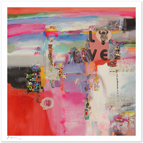 Love 2018 - Impression d'art von Xiaoyang Galas, Druck kaufen auf Singulart