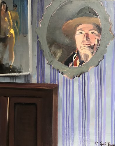 L'intrigue van Cécile Guth, Schilderij te koop op Singulart
