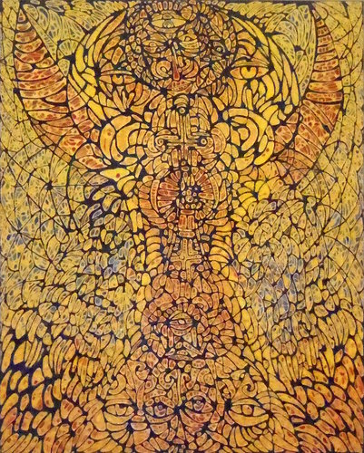 ätherisches Wesen / Etherealness van Ira Repey, Schilderij te koop op Singulart