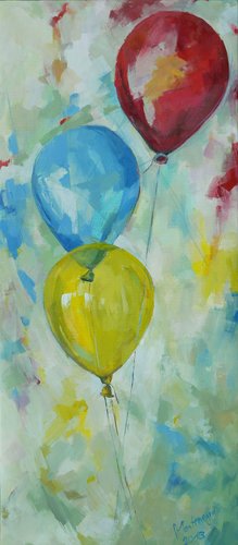 HOCH HINAUS di Miriam Montenegro, Pittura in vendita su Singulart