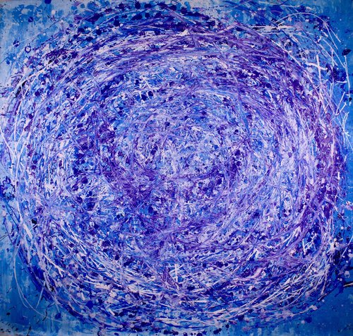 Blue Vortex von Nestor Toro, Malerei kaufen auf Singulart