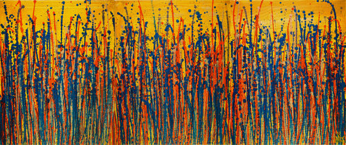 Daydream panorama 2 (fiery retreat) von Nestor Toro, Malerei kaufen auf Singulart