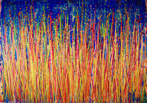 Shimmering drizzles 2 von Nestor Toro, Malerei kaufen auf Singulart