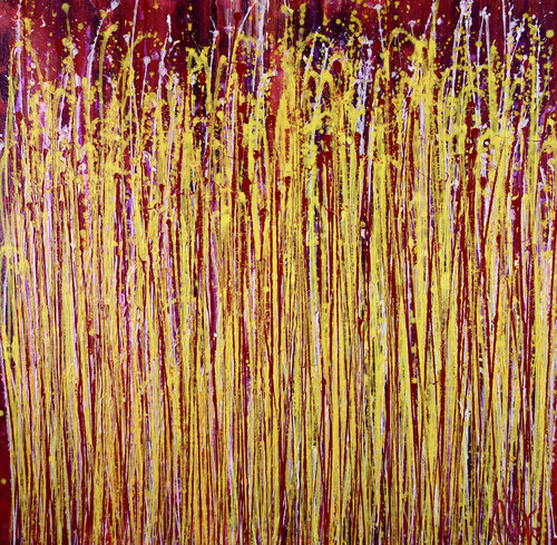 A delicate chaos (Metallic Spectra) von Nestor Toro, Malerei kaufen auf Singulart