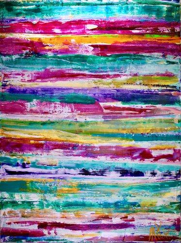 Color Field and Mirrors von Nestor Toro, Malerei kaufen auf Singulart