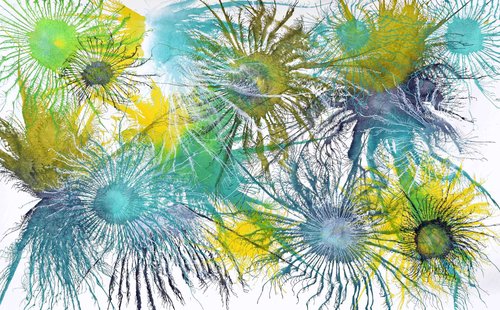 Exploflora Series No. 18 von Sumit Mehndiratta, Malerei kaufen auf Singulart