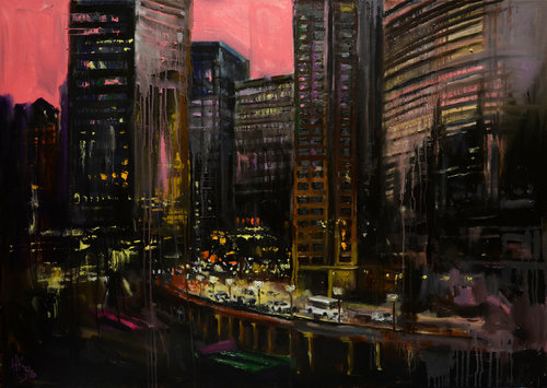 Until They Sleep van Zhanna Kondratenko, Schilderij te koop op Singulart