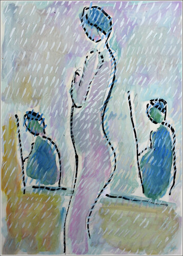 ART CLASS par Jean Mirre, Œuvre sur papier en vente sur Singulart