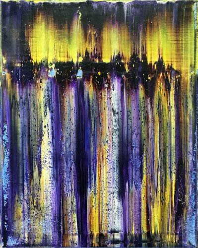 City Lights van Preston M. Smith (Pms), Schilderij te koop op Singulart