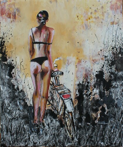 It's time to go away par Donatella Marraoni, Peinture en vente sur Singulart